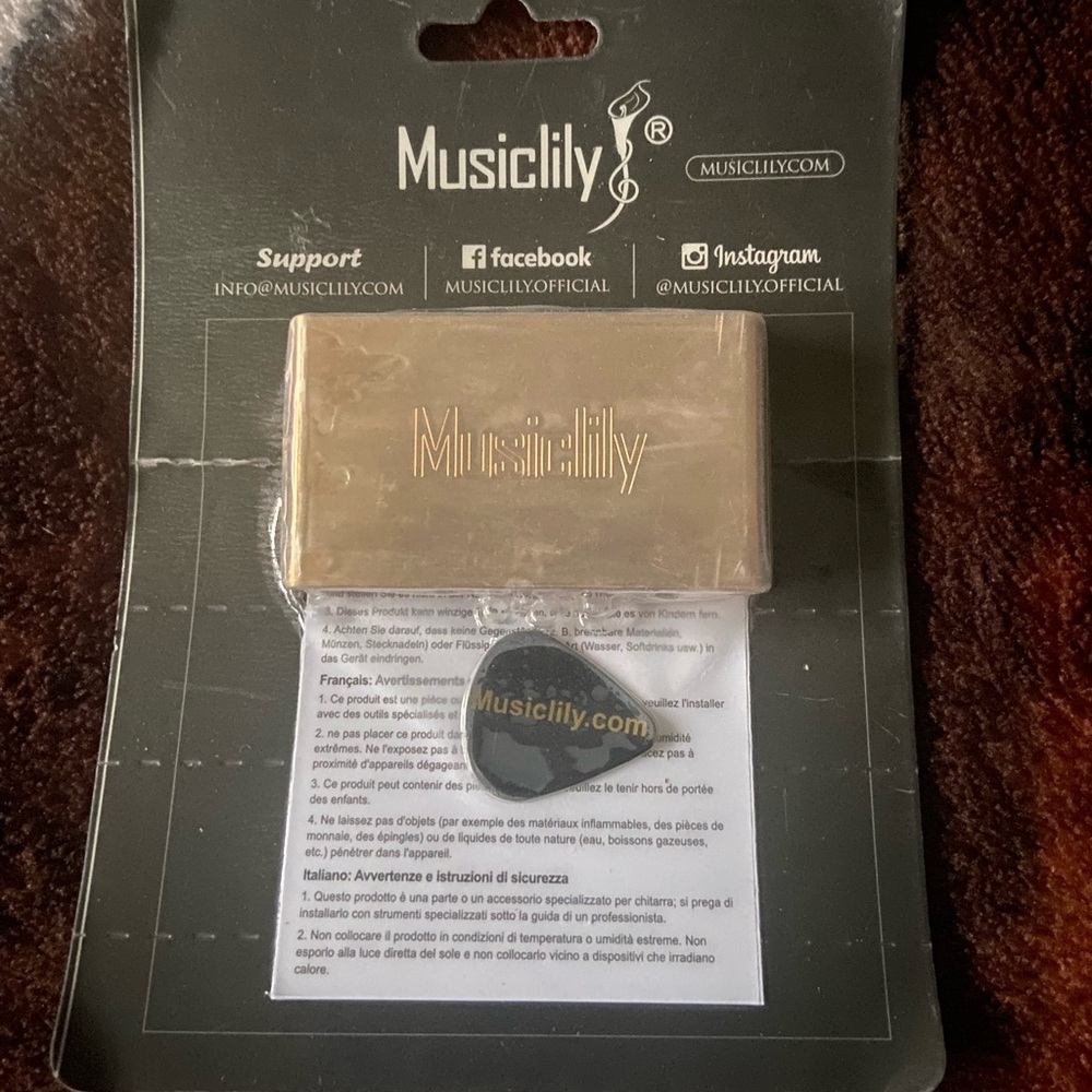 SOLD Musiclily Ultra Brass 42mm Tremolo Block 11.3mm String Pitch USA for Fender